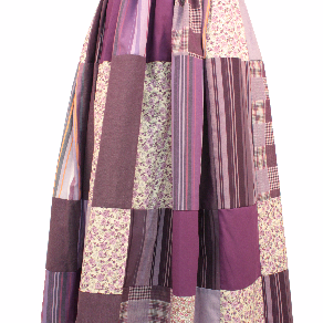 FALDA CASERA PATCHWORK