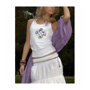 CAMISETA LAUBURU KOLOREA TIRANTES CHICA