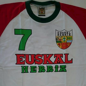 CAMISETA EUSKAL HERRIA BLANCA