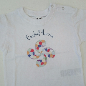 CAMISETA LAUBURU KOLOREA NIÑ@