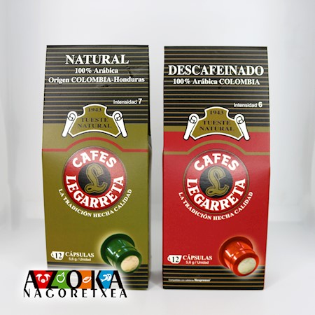 NUEVAS CAPSULAS CAFES LEGARRETA