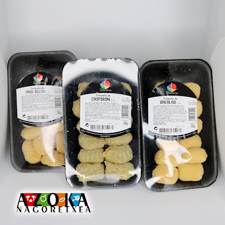 CROQUETAS ARTESANAS VARIADAS