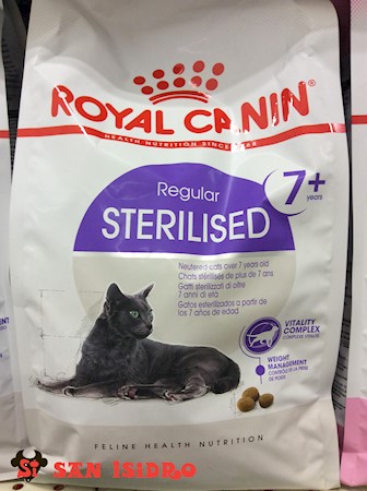 Royal canin regular sterilised +7 gato