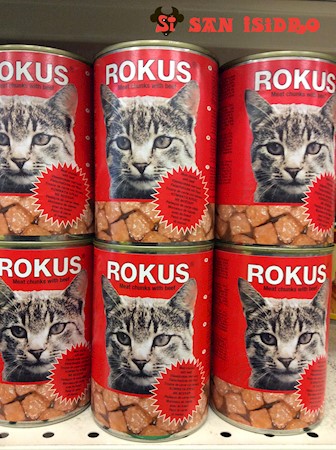 Rokus carne para gato