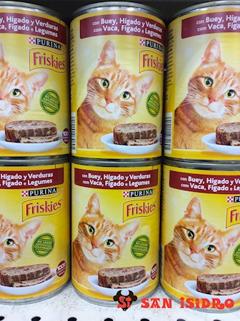 Friskies paté con buey e hígado