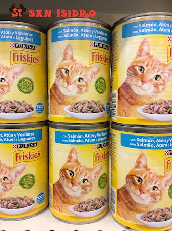 Friskies salmón y atun en salsa