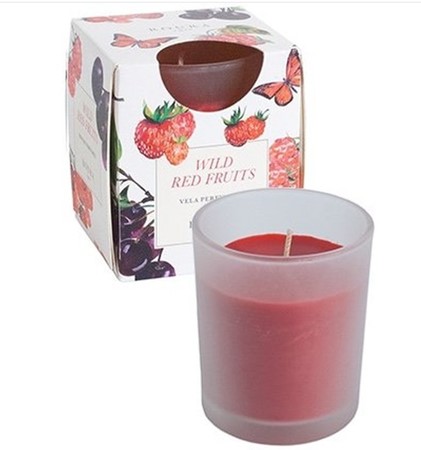 Vela perfumada frutos rojos