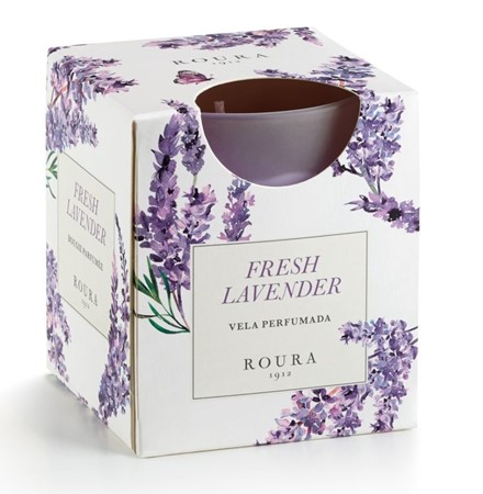 Vela perfumada lavanda