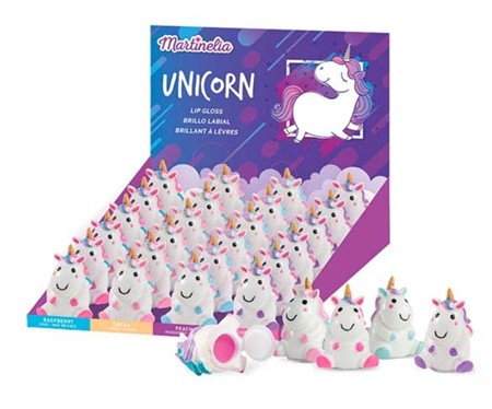 Bálsamos labiales con forma de unicornio