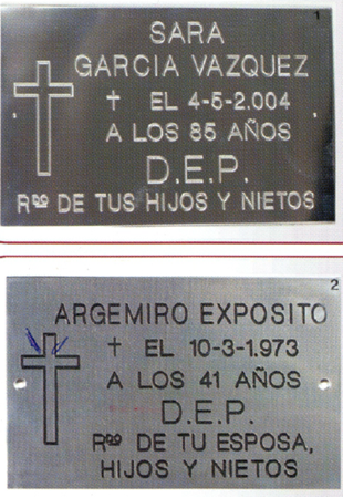 Placa Inoxidable