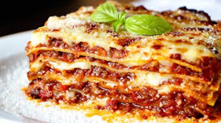 Lasagna de carne