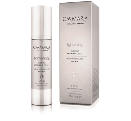 Crema antiedad aclarante SPF 50 LIGHTENING 50ml. Todo tipo de piel