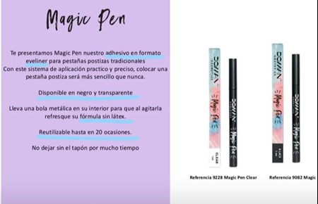 Eyeliner Magic Pen (para pestañas Cool)