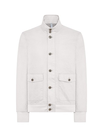 Cazadora bomber lino Duno